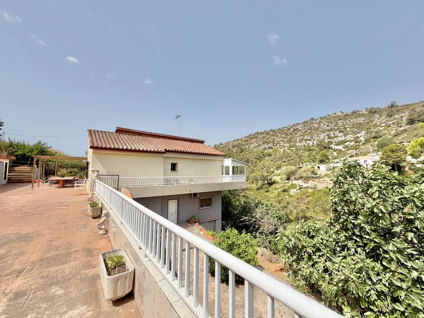 Vista exterior de Casa o xalet en venda en Olesa de Bonesvalls amb Calefacció, Jardí privat i Terrassa