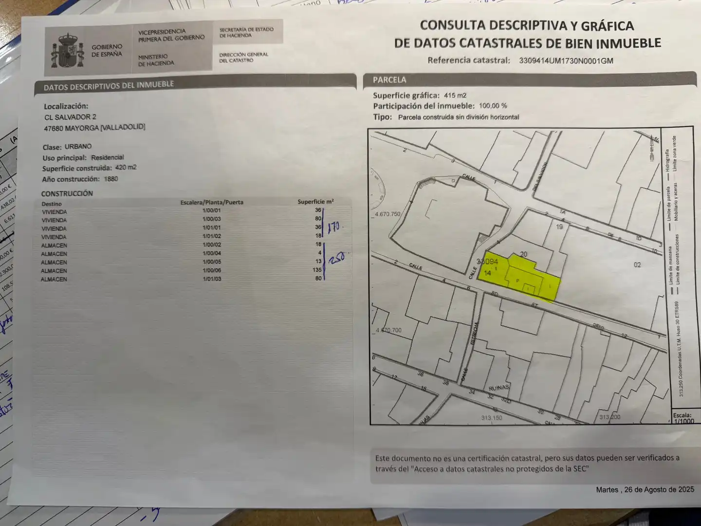 Finca rústica en venda en Mayorga amb Jardí privat i Traster