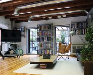 Sala d'estar de Pis de lloguer en  Barcelona Capital amb Aire condicionat, Calefacció i Terrassa