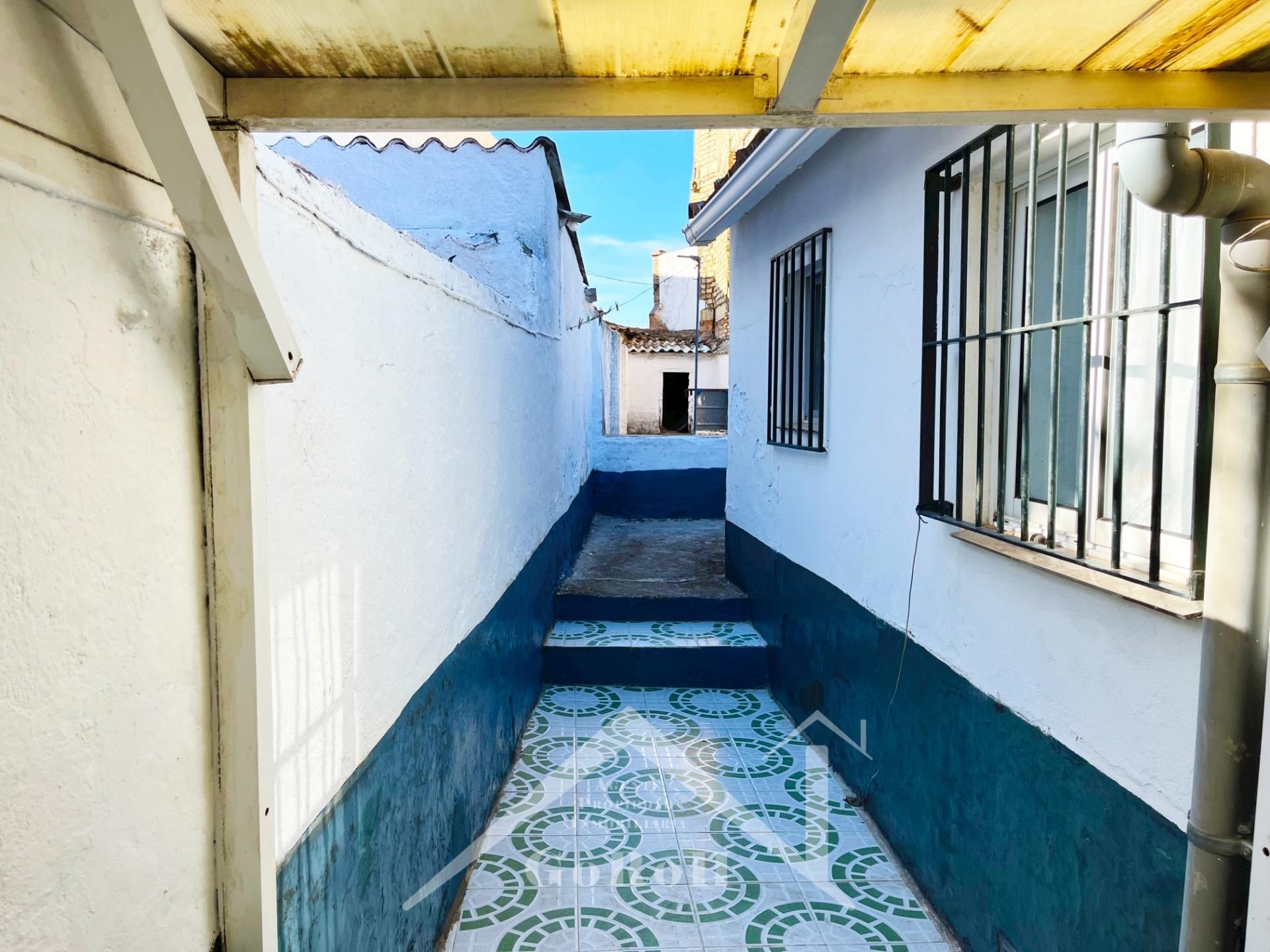 Vista exterior de Casa adosada en venta en Almadén de la Plata