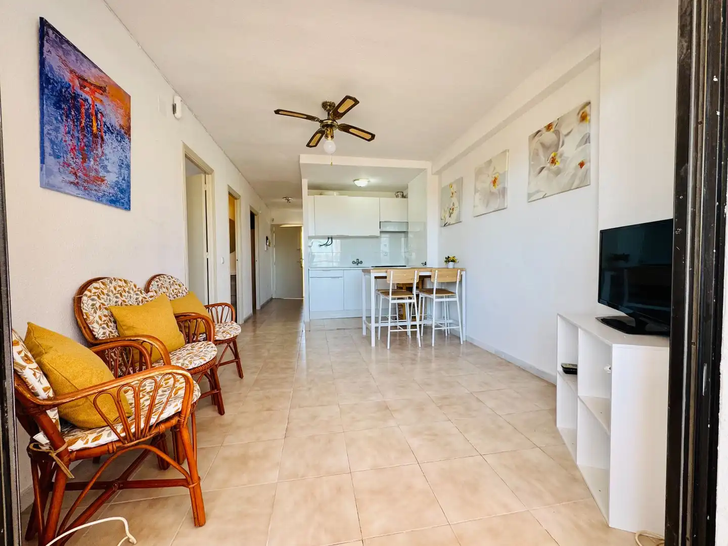Living room of Apartments for sale in Torrevieja  with Heating, Terrace and Furnished