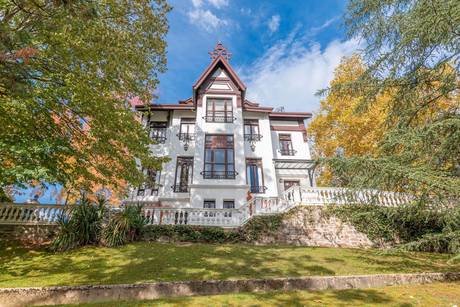 Exterior view of Country house for sale in Gordexola  with Heating, Private garden and Terrace