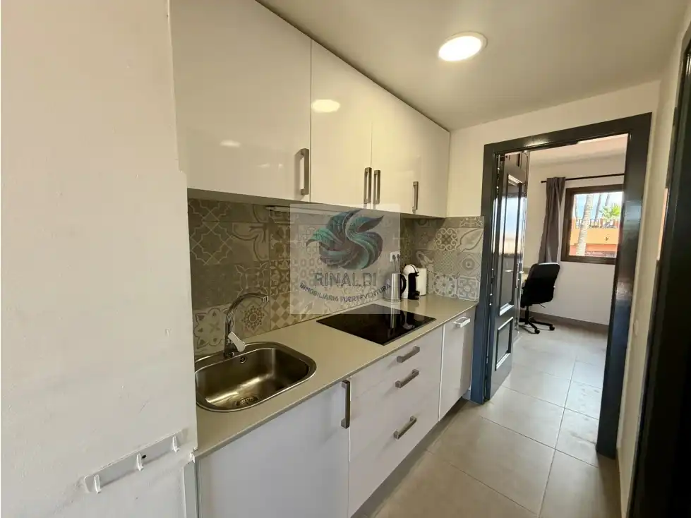 Cocina de Apartamento en venta en La Oliva con Terraza, Piscina y Amueblado