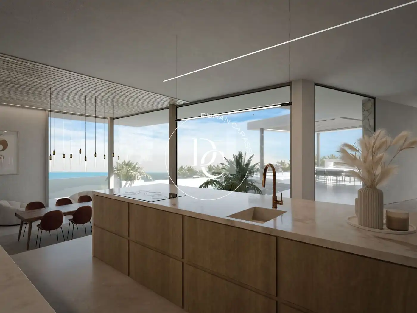 Kitchen of Houses for sale in Sitges  with Air Conditioner, Heating and Private garden