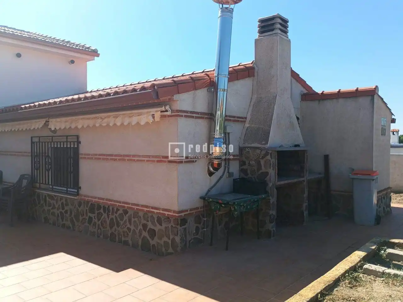 Vista exterior de Casa o chalet en venta en Cedillo del Condado con Calefacción, Jardín privado y Terraza