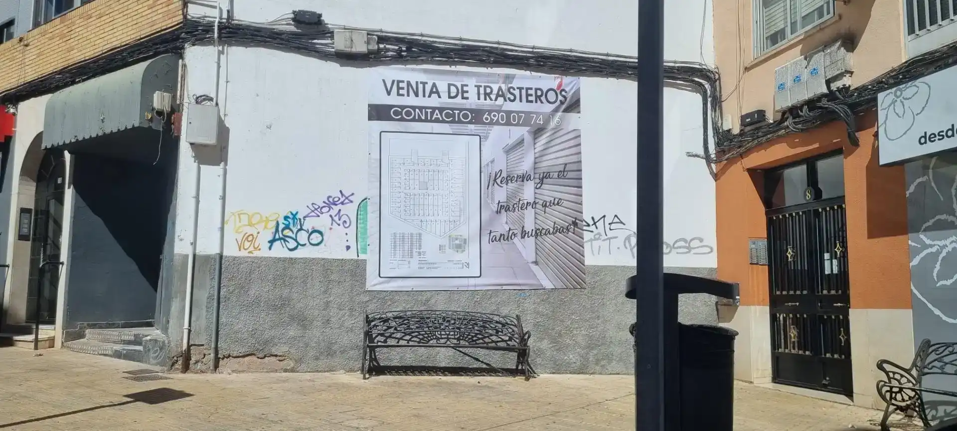 Vista exterior de Traster en venda en Cáceres