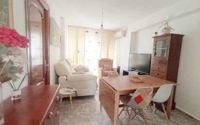 Living room of Flat for sale in Málaga Capital  with Air Conditioner and Terrace