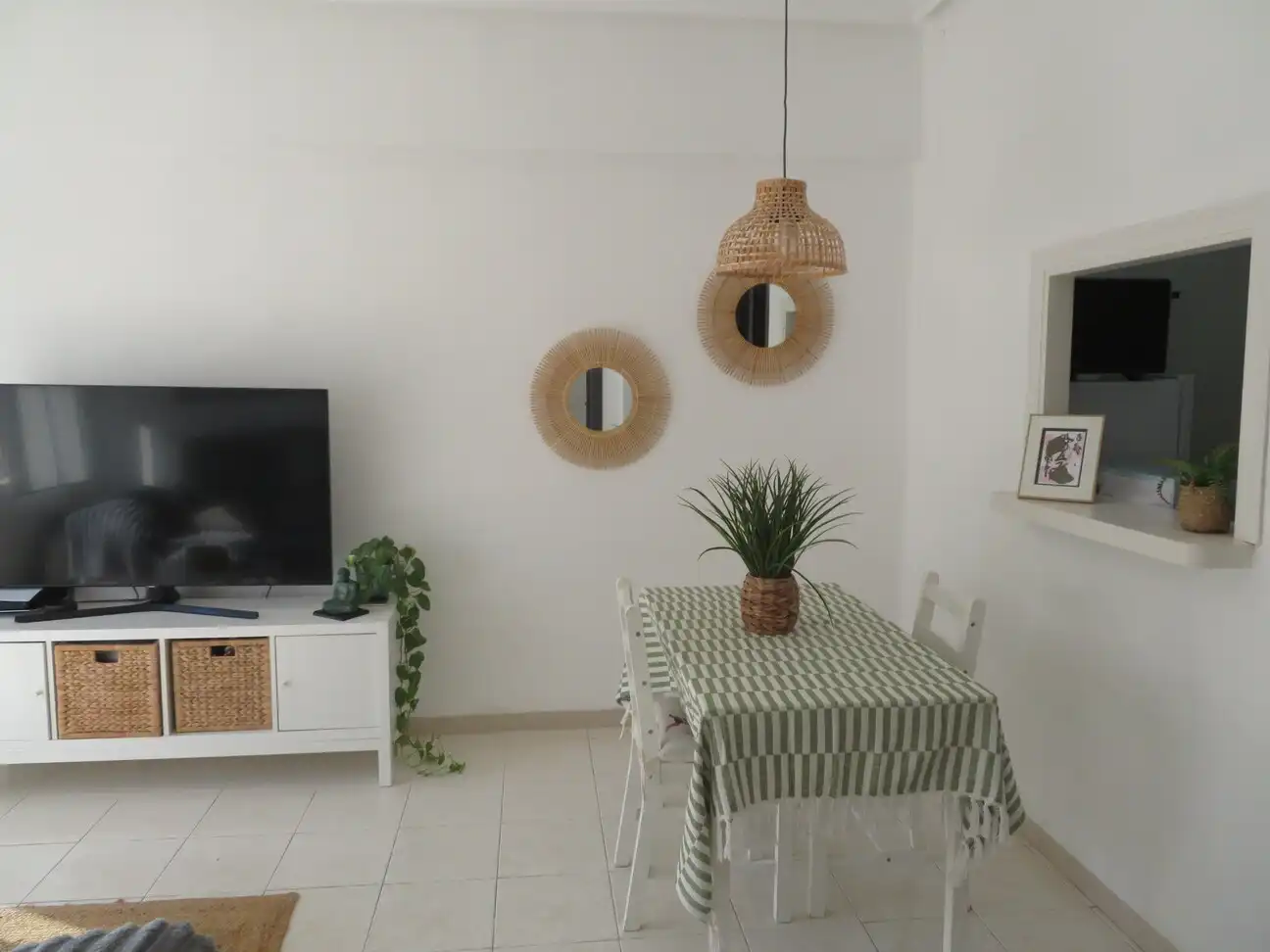 Living room of Apartments for sale in Dénia  with Air Conditioner, Terrace and Furnished