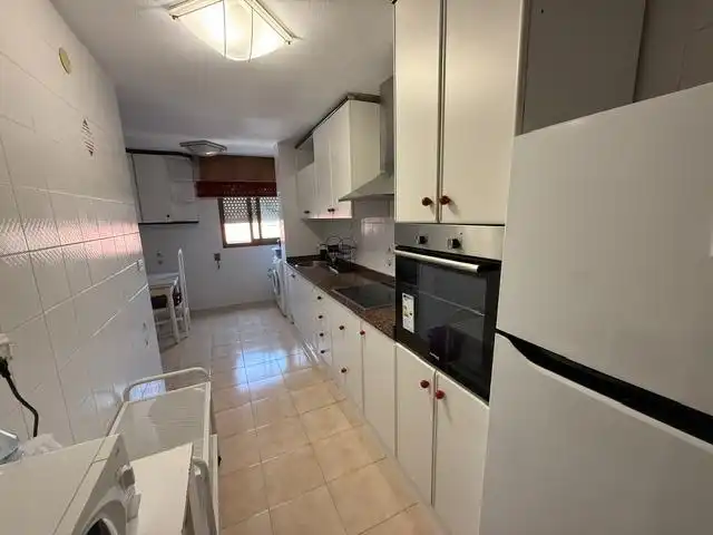 Cocina de Piso de alquiler en Murcia con Aire acondicionado y Amueblado