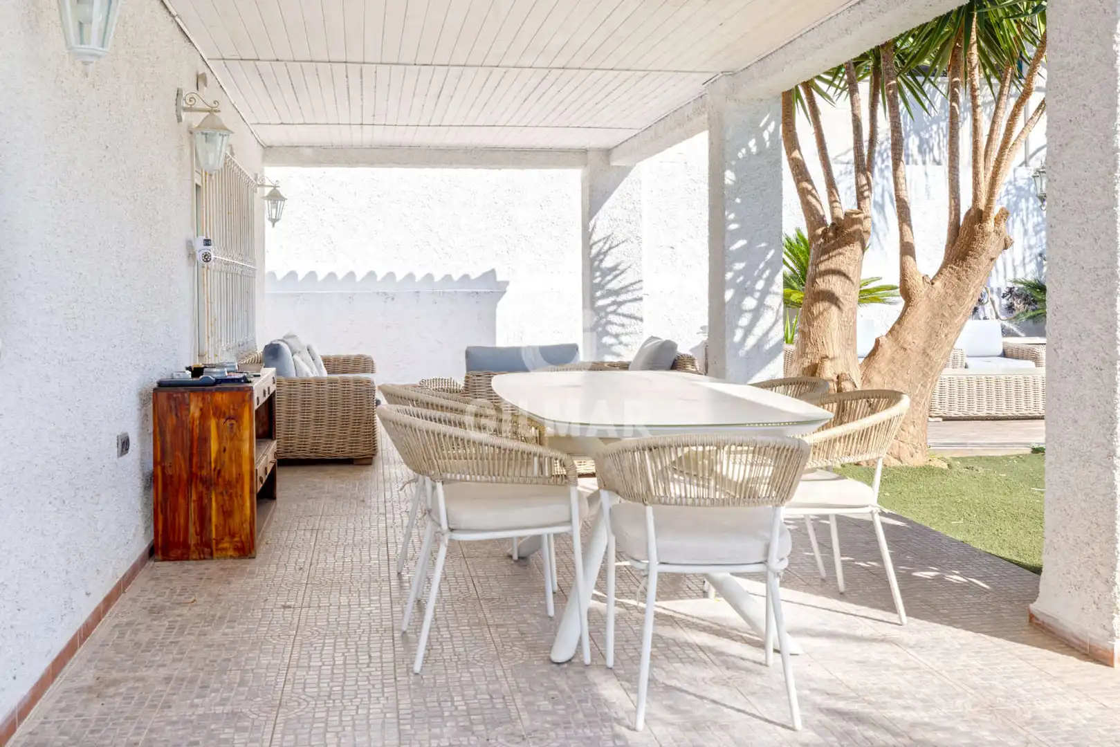 Terrassa de Casa o xalet en venda en Estepona amb Calefacció, Jardí privat i Piscina