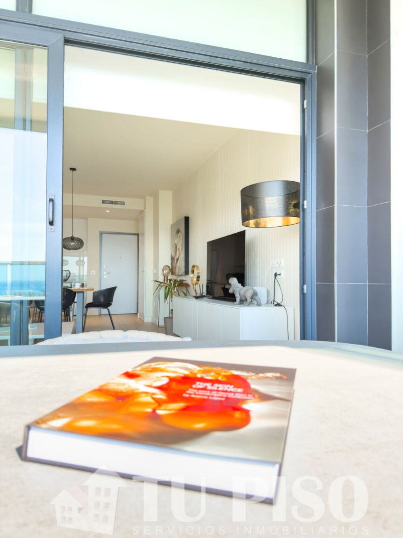 Living room of Flat for sale in Benidorm  with Air Conditioner, Heating and Private garden