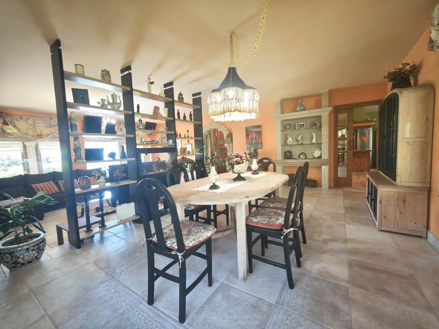 Dining room of Houses for sale in Vilarmaior  with Heating, Private garden and Storage room