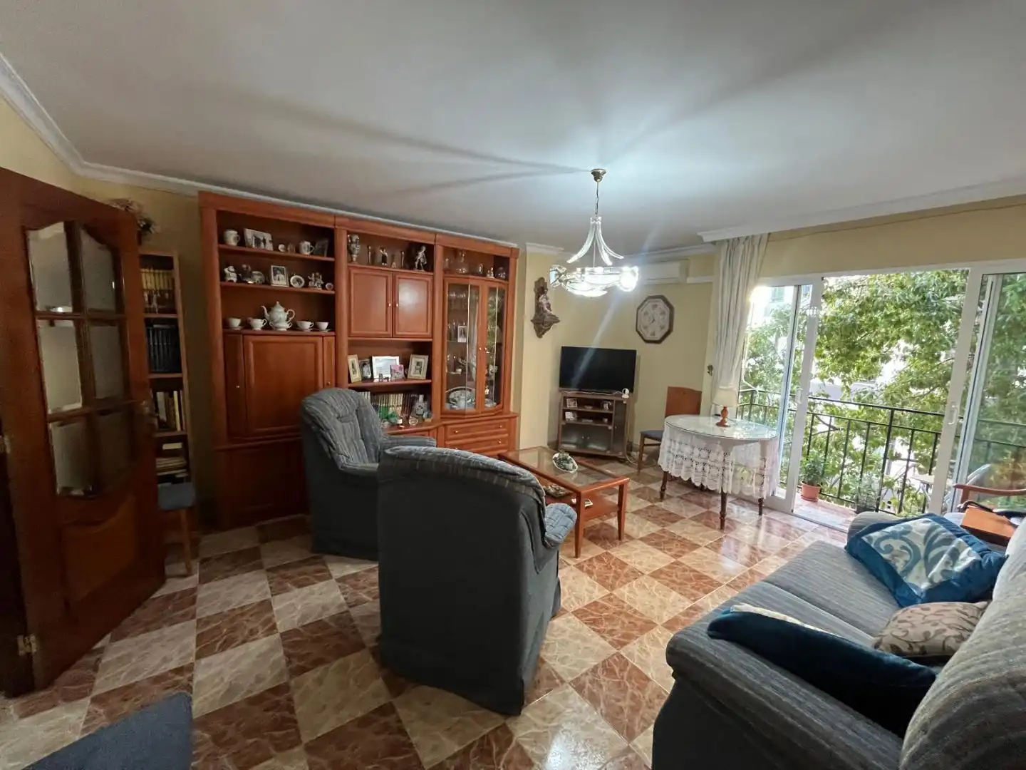 Sala de estar de Piso en venta en Málaga Capital con Aire acondicionado