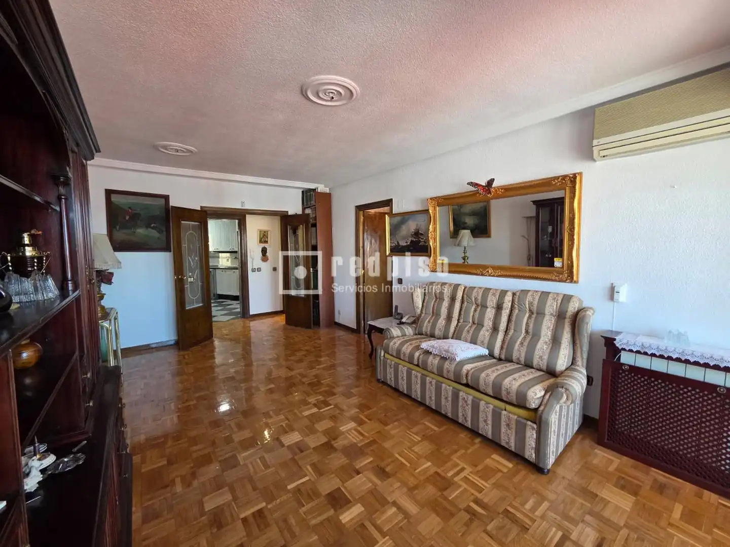 Sala de estar de Piso en venta en Madrid con Aire acondicionado, Calefacción y Parquet
