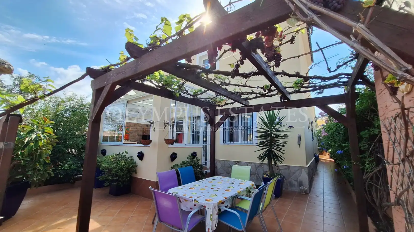 Terrassa de Casa o xalet en venda en El Verger amb Aire condicionat, Calefacció i Jardí privat