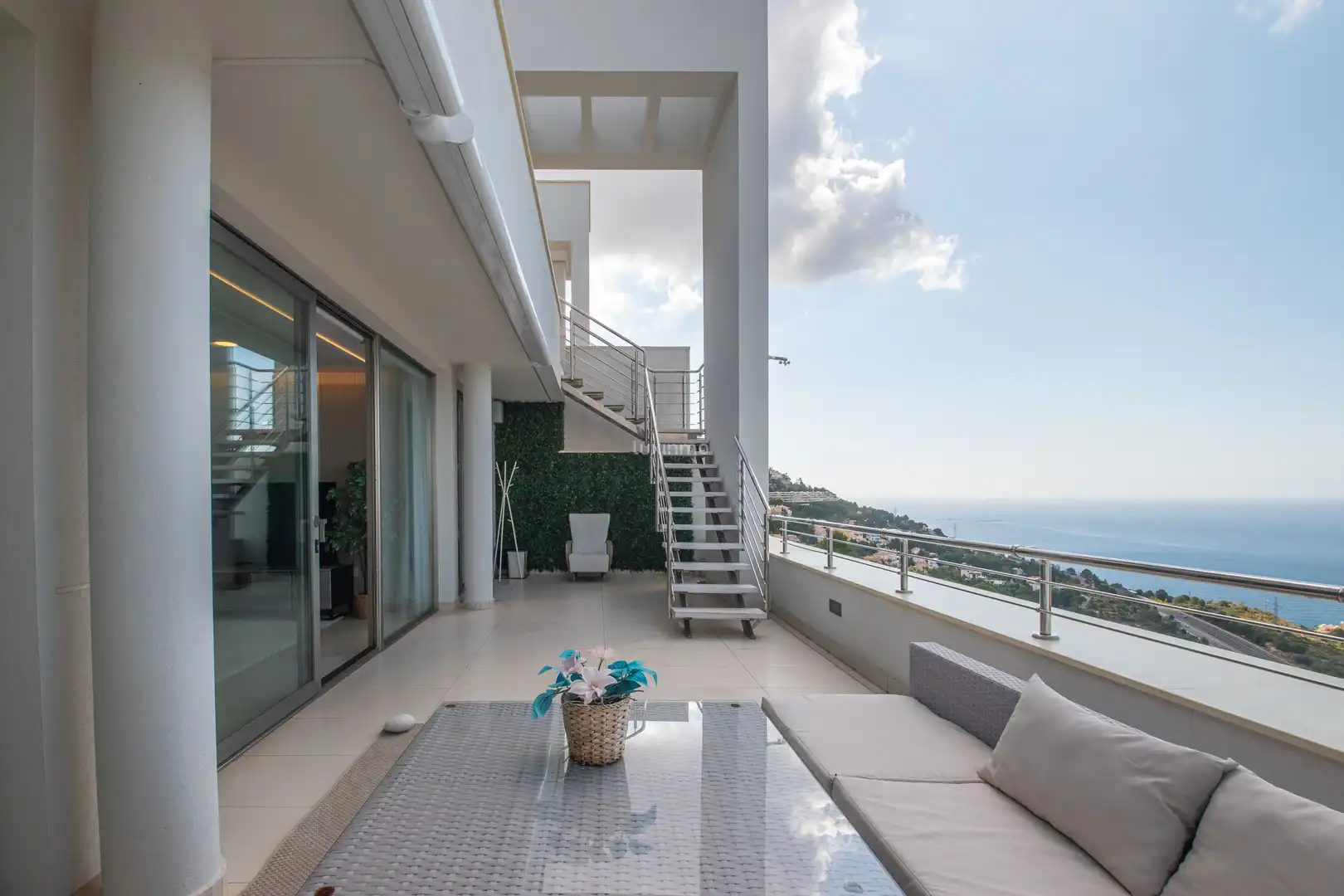 Terrace of Attic for sale in Altea  with Air Conditioner, Terrace and Community pool