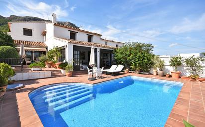 Garten von Haus oder Chalet zum verkauf in Calpe / Calp mit Klimaanlage, Terrasse und Schwimmbad