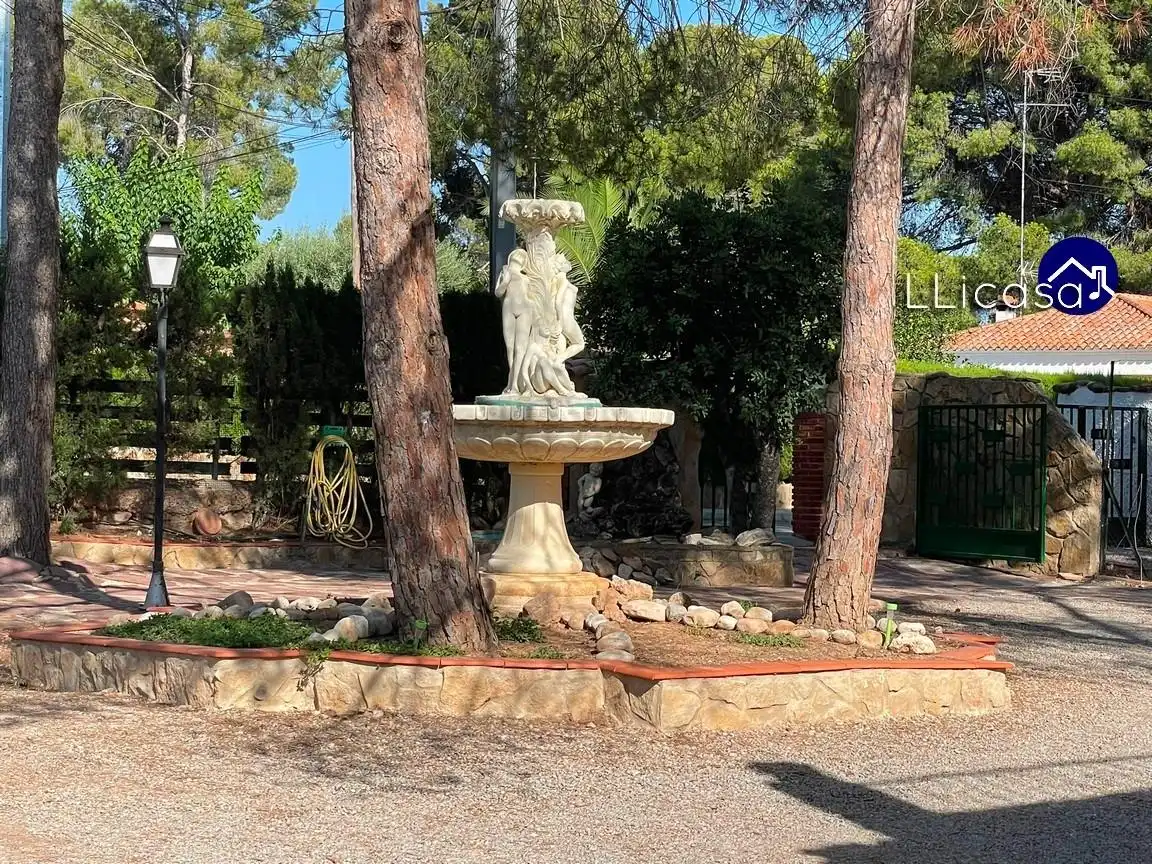 Jardí de Casa o xalet de lloguer en Olocau amb Calefacció, Jardí privat i Terrassa