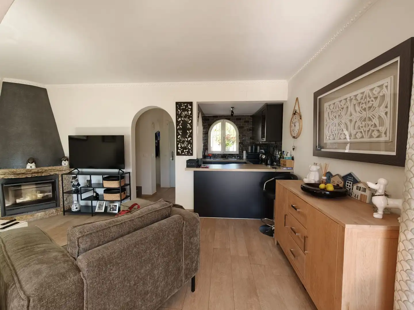 Living room of Detached homes for sale in La Nucia  with Air Conditioner, Heating and Private garden
