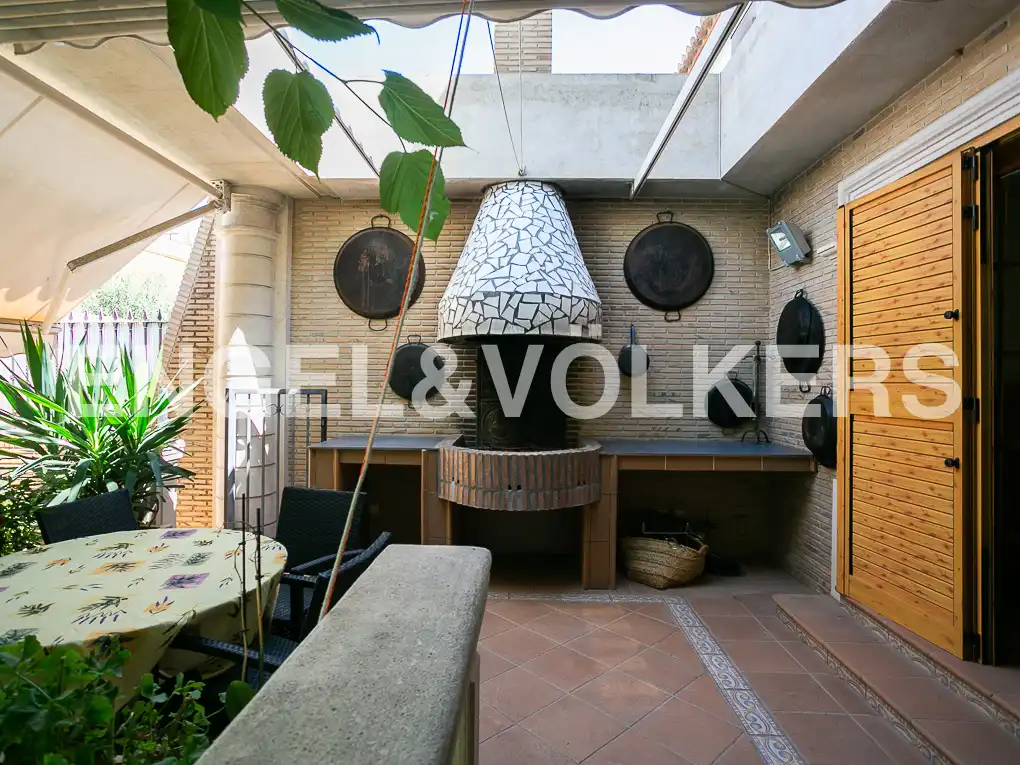 Terraza de Casa o chalet en venta en Picanya con Aire acondicionado, Calefacción y Jardín privado