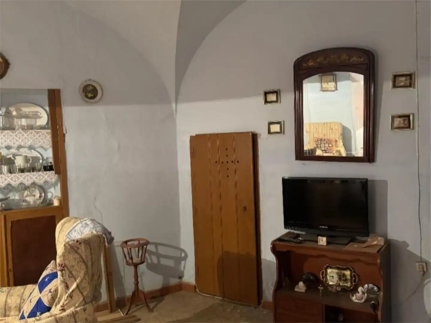 Sala d'estar de Pis en venda en Alcollarín amb Aire condicionat, Traster i Moblat