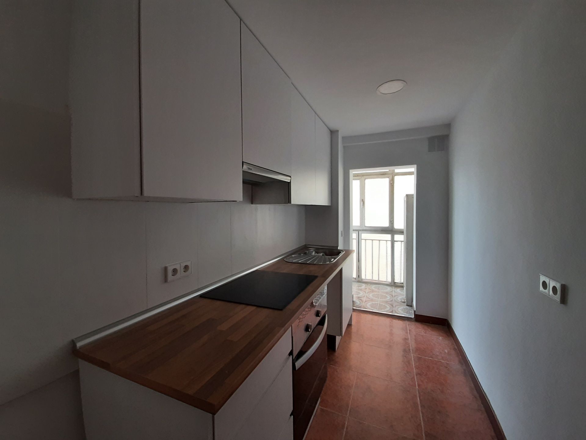 Kitchen of Flat for sale in  Madrid Capital  with Air Conditioner and Heating