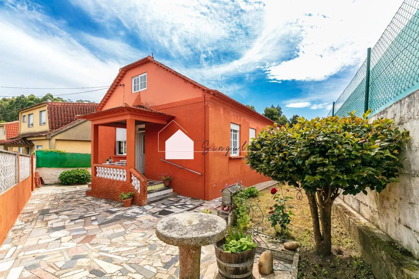 Vista exterior de Casa o chalet en venta en Vigo  con Calefacción, Jardín privado y Trastero