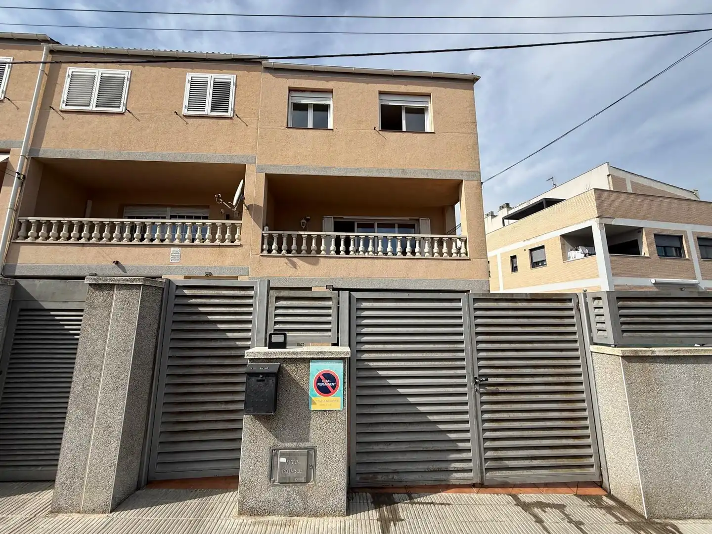 Exterior view of Single-family semi-detached for sale in Calafell  with Air Conditioner, Heating and Parquet flooring