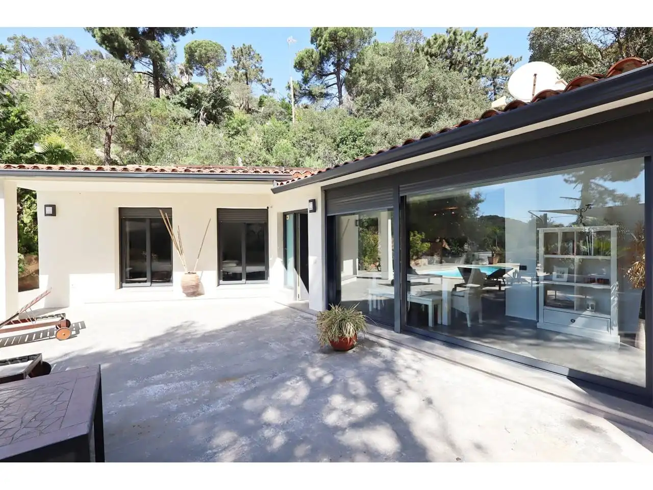 Terraza de Casa o chalet en venta en Lloret de Mar con Calefacción, Jardín privado y Terraza