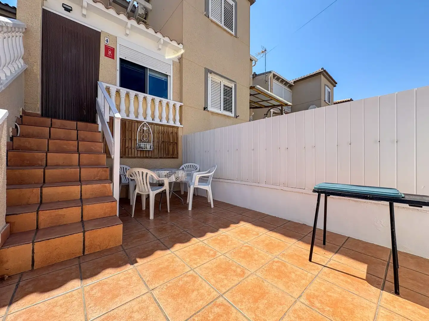 Terraza de Piso de alquiler en Torrevieja con Aire acondicionado, Calefacción y Terraza