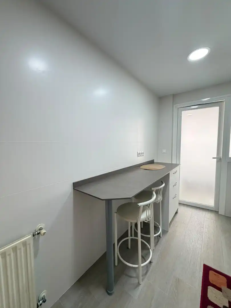 Küche von Wohnung zur Miete in Madrid mit Heizung, Privatgarten und Parkett