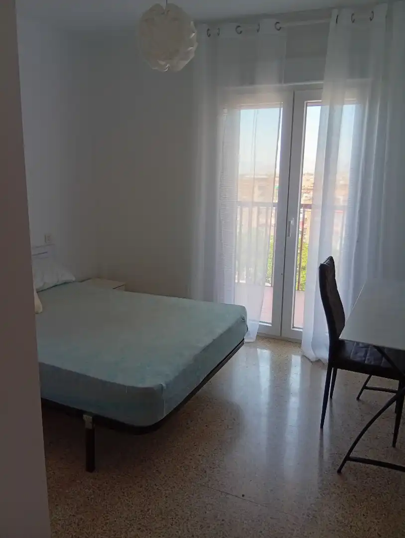 Schlafzimmer von Wohnung zur Miete in Granada mit Terrasse, Möbliert und Ofen