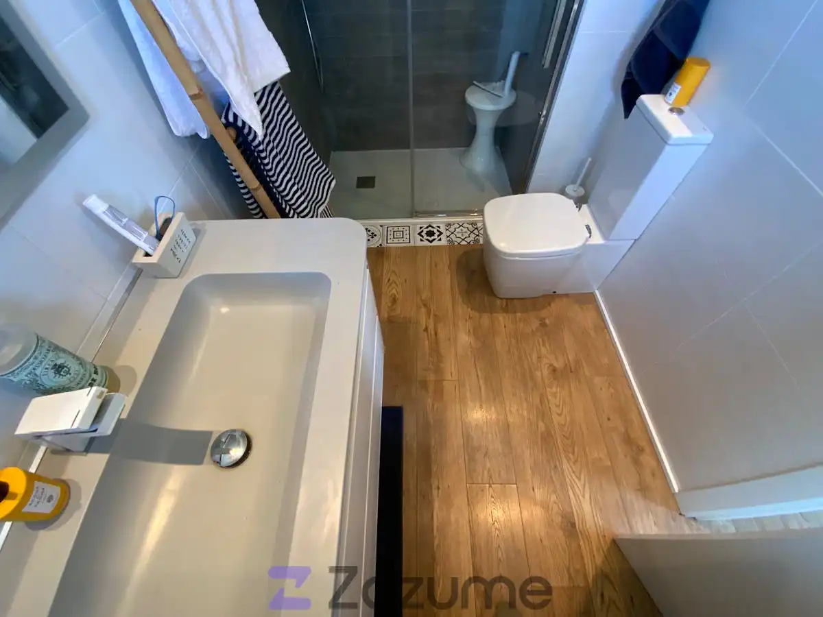 Baño de Ático de alquiler en Paiporta con Aire acondicionado, Calefacción y Parquet