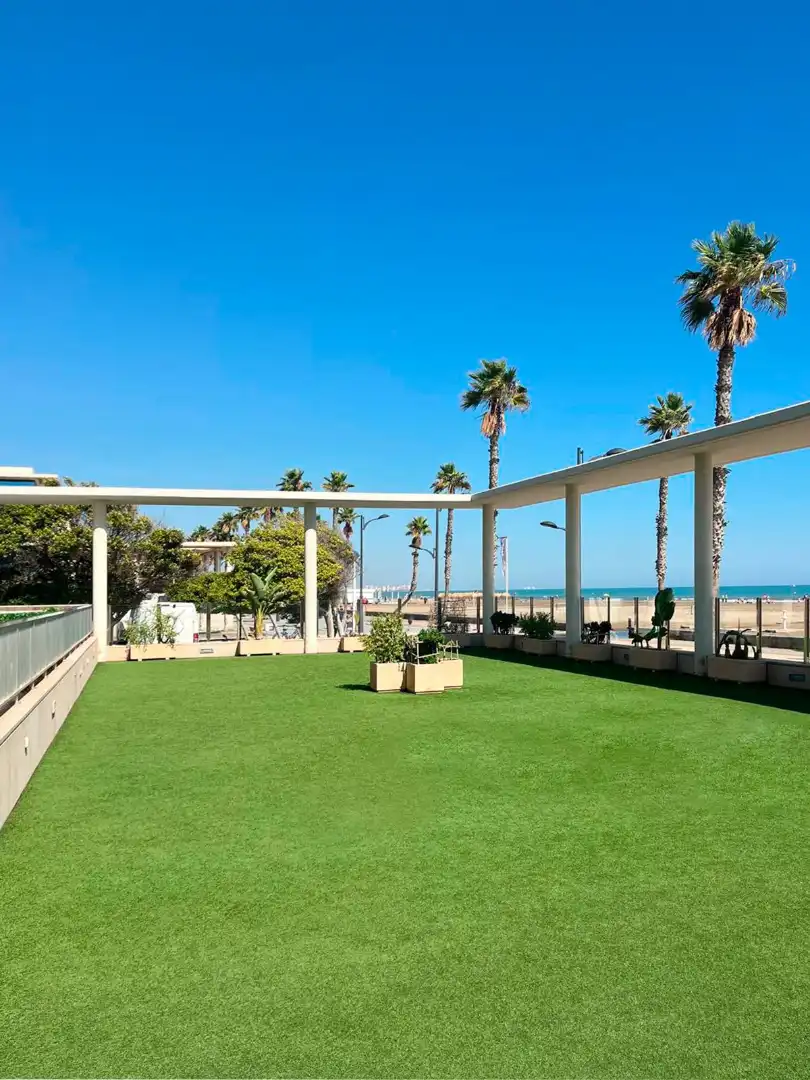 Terraza de Piso en venta en Alboraya con Aire acondicionado, Trastero y Amueblado