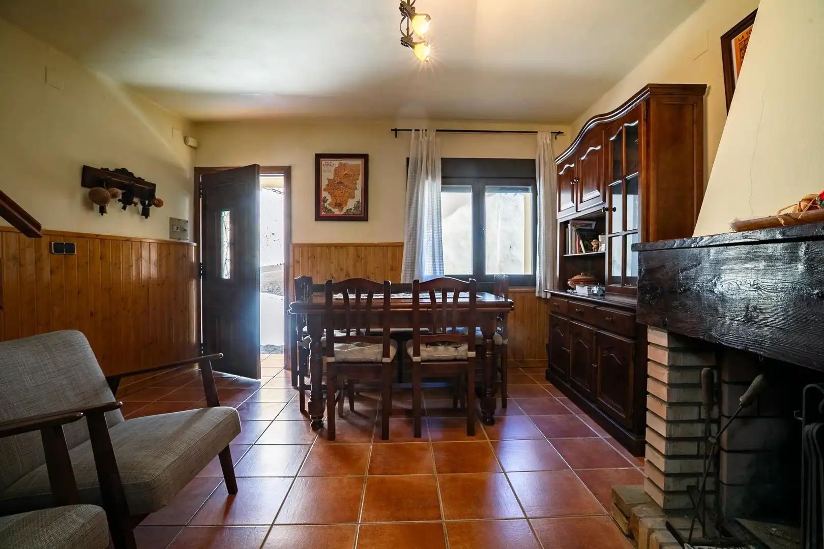 Comedor de Casa o chalet en venta en Santa Eulalia de Gállego con Amueblado