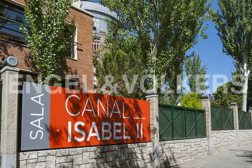 Vista exterior de Apartament de lloguer en Madrid amb Aire condicionat, Calefacció i Moblat