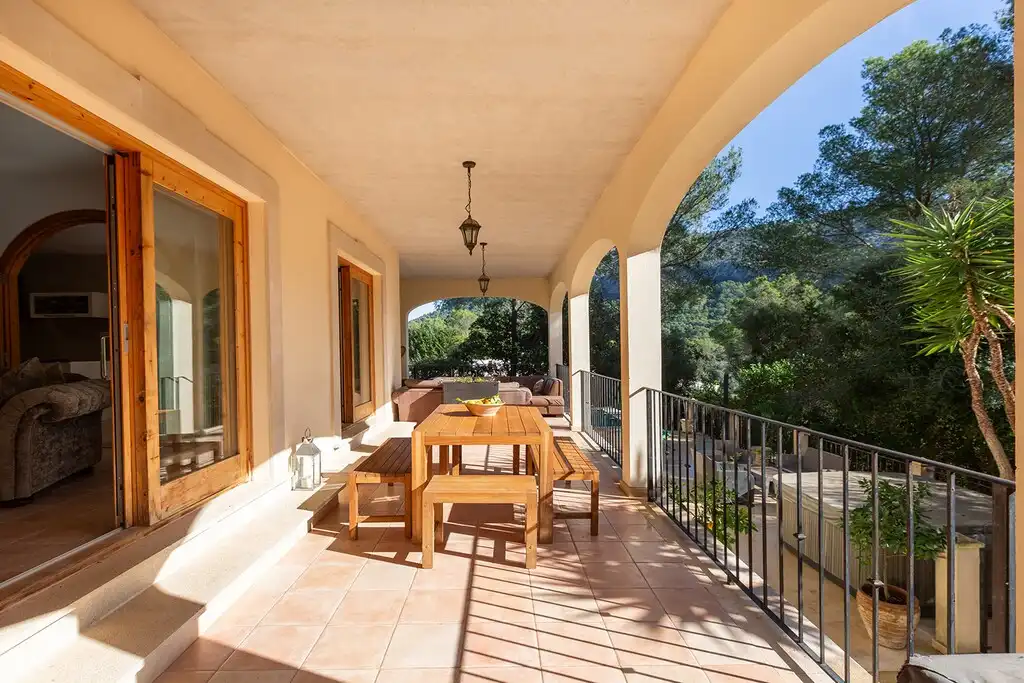 Terrassa de Casa o xalet en venda en Sa Pobla amb Aire condicionat, Jardí privat i Terrassa