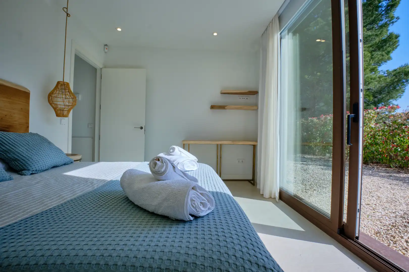 Bedroom of Houses for rent in Mont-ras  with Air Conditioner, Heating and Private garden