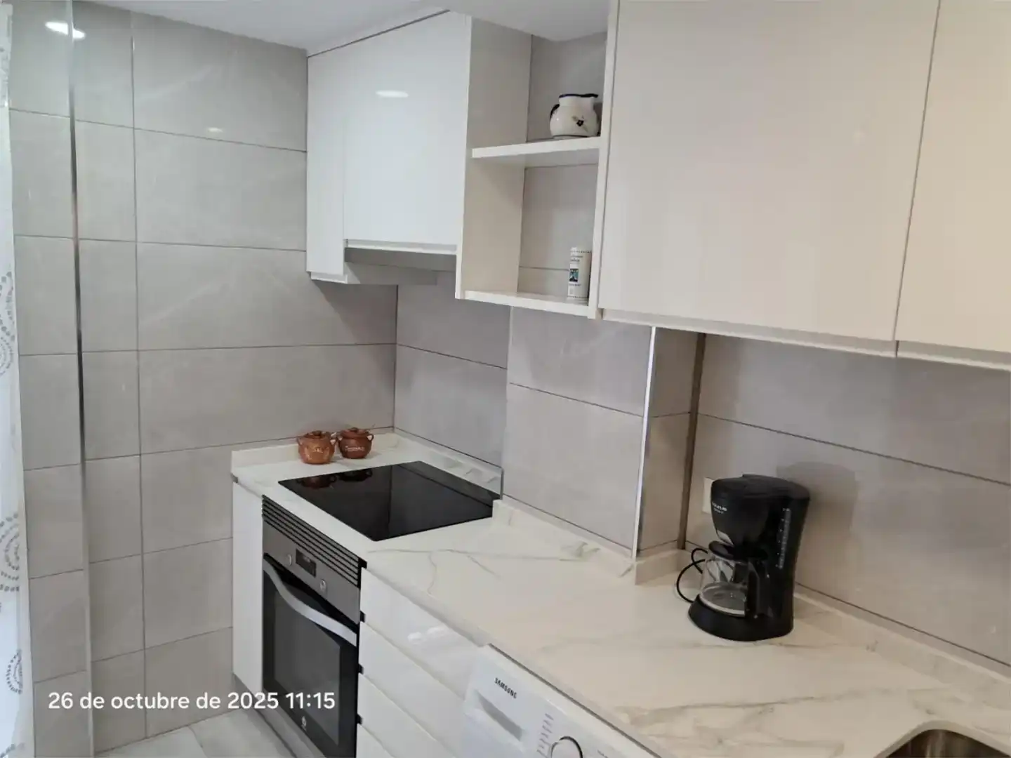 Cuina de Apartament en venda en Miramar amb Aire condicionat, Piscina i Balcó