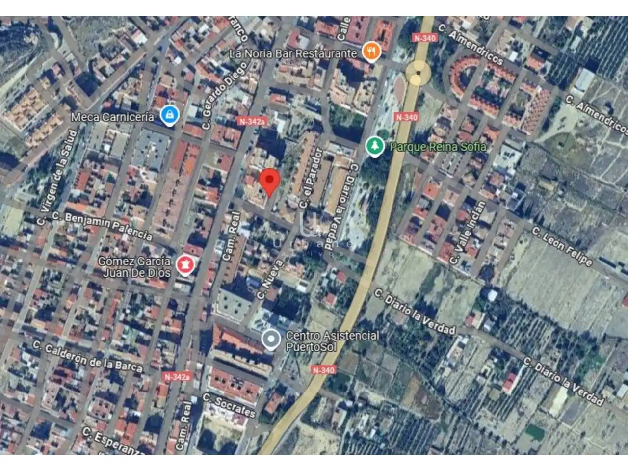 Vista exterior de Piso en venta en Puerto Lumbreras con Aire acondicionado y Balcón