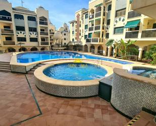 Swimming pool of Apartment to rent in Santa Pola  with Air Conditioner and Swimming Pool