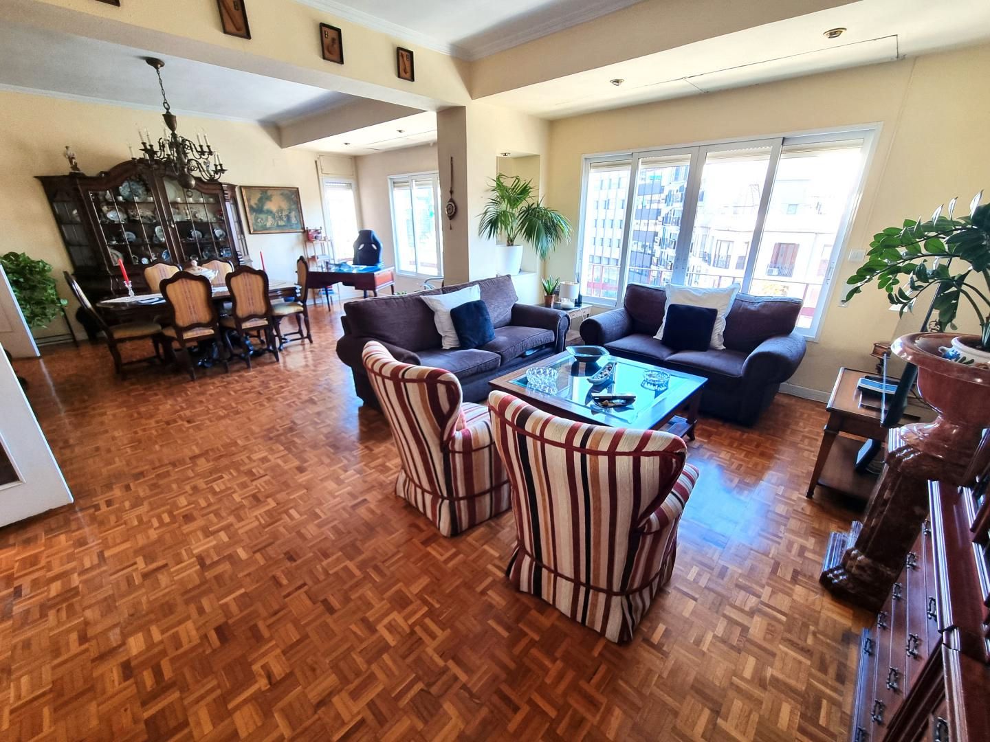 Living room of Flat for sale in Alicante / Alacant  with Heating, Parquet flooring and Storage room