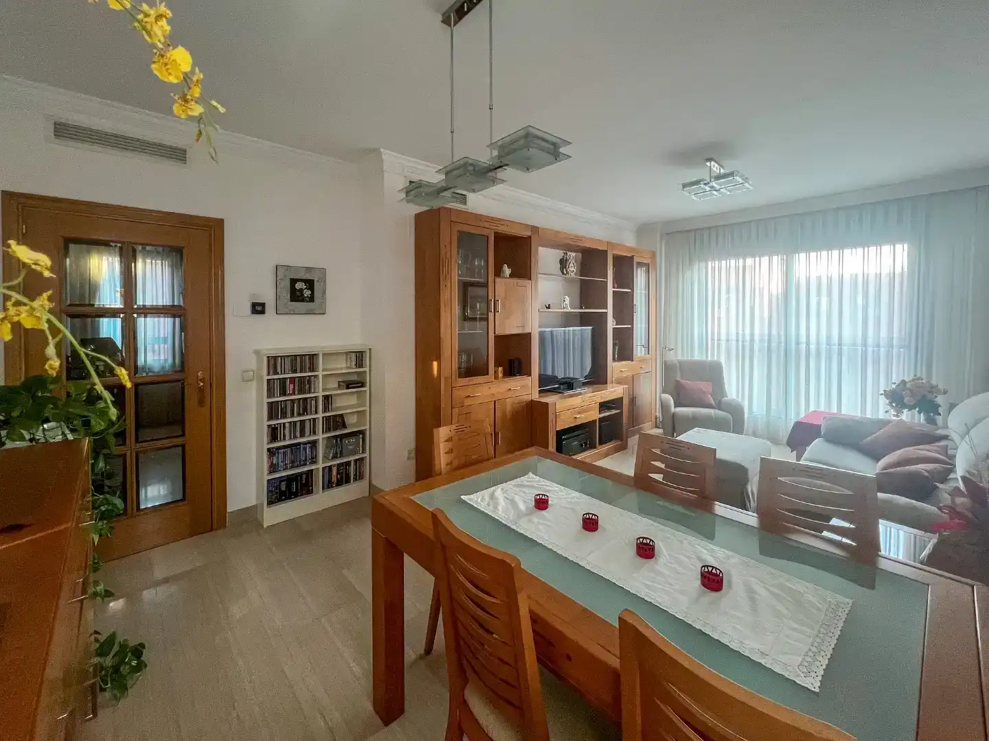 Esszimmer von Wohnung zum Verkauf in  Madrid Capital mit Klimaanlage und Schwimmbad