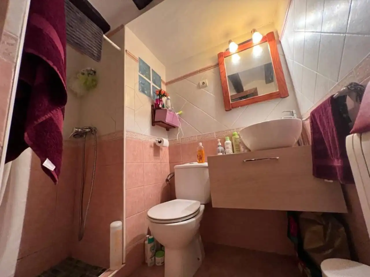 Bathroom of Houses for sale in Penàguila  with Air Conditioner, Heating and Terrace