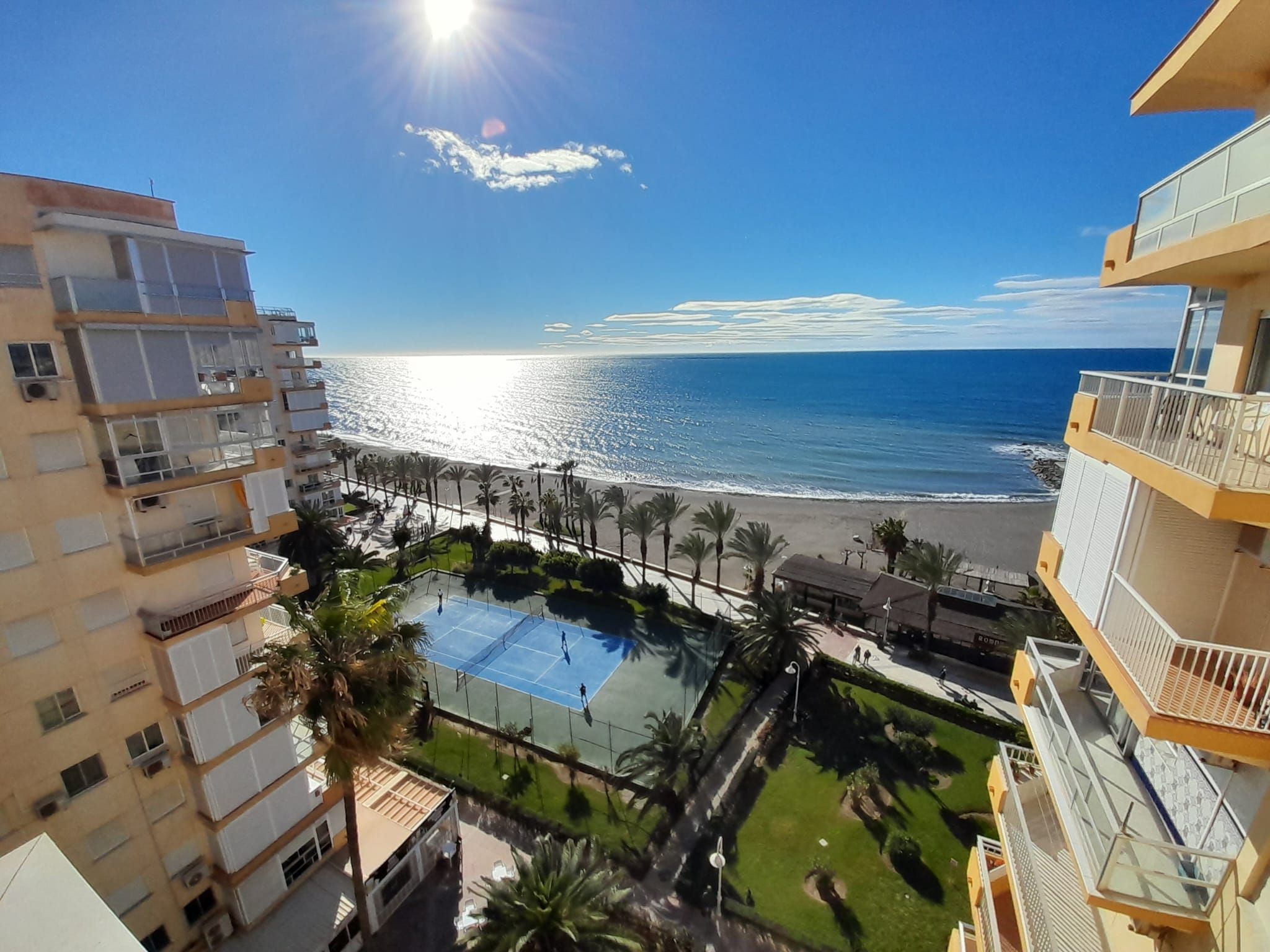 Exterior view of Flat to rent in Algarrobo  with Terrace, Furnished and Washing machine