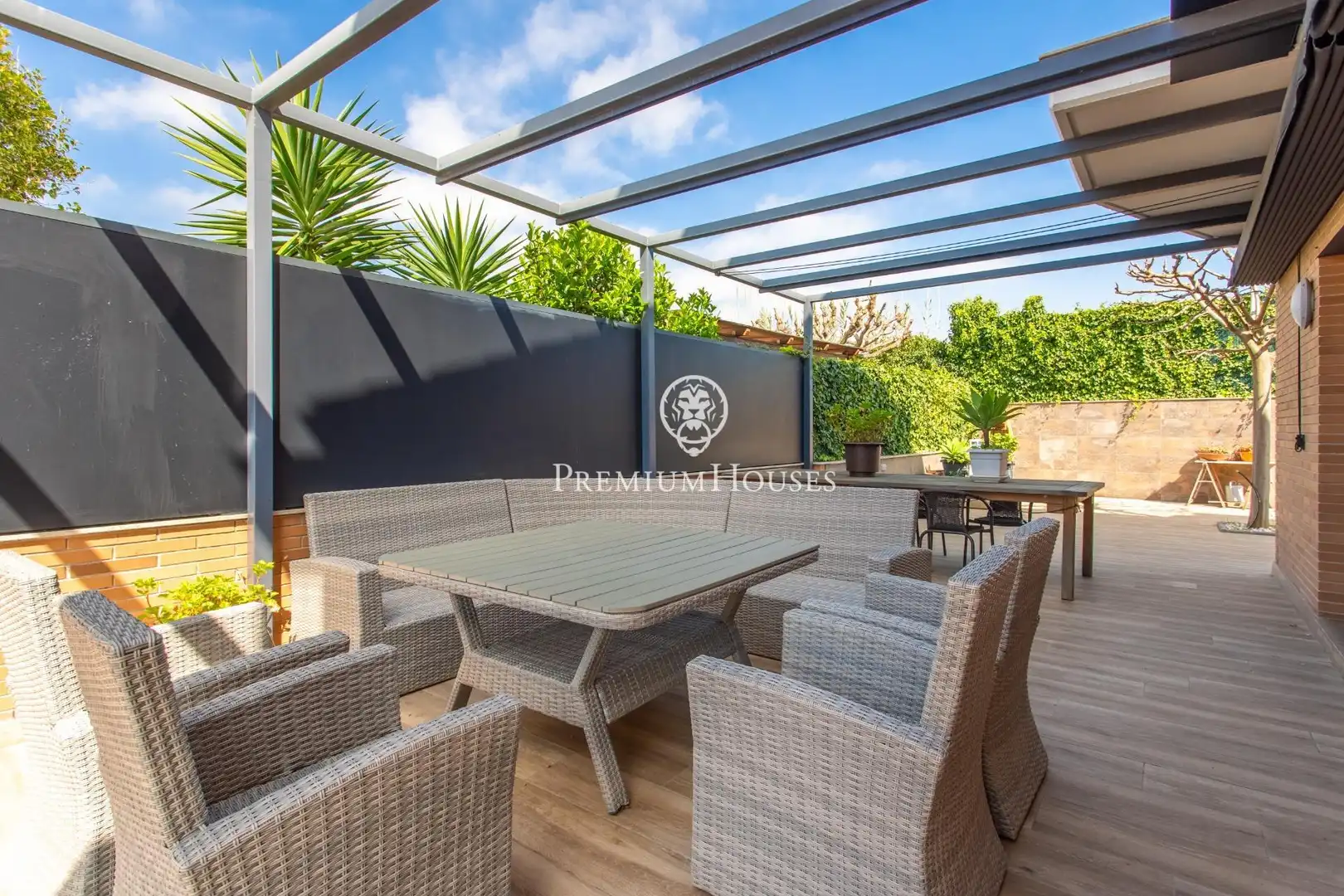 Terrassa de Casa o xalet en venda en Cabrera de Mar amb Calefacció, Jardí privat i Parquet
