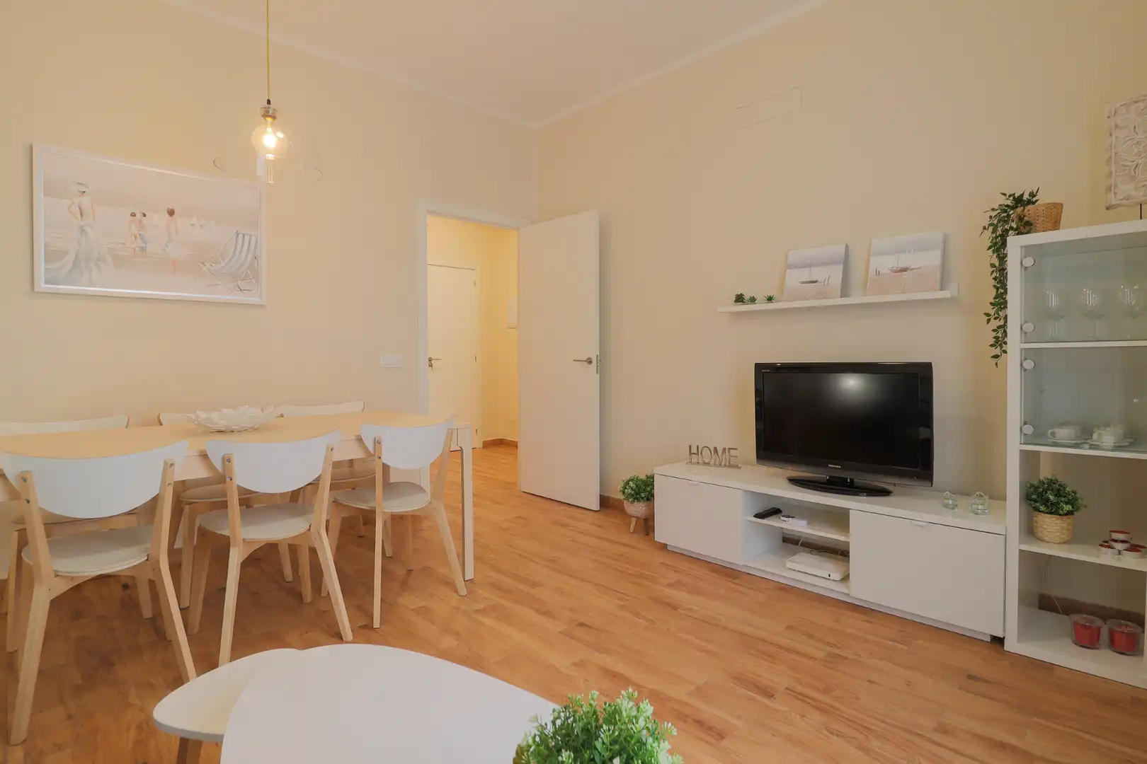 Living room of Flat for share in Málaga  with Air Conditioner, Heating and Terrace