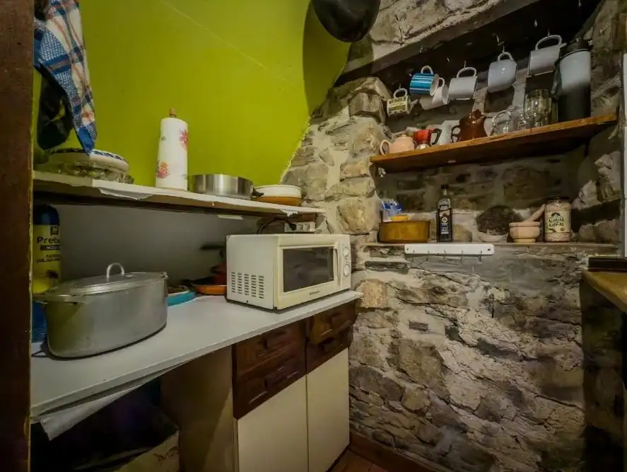 Cocina de Casa o chalet en venta en Pesaguero con Calefacción, Terraza y Amueblado