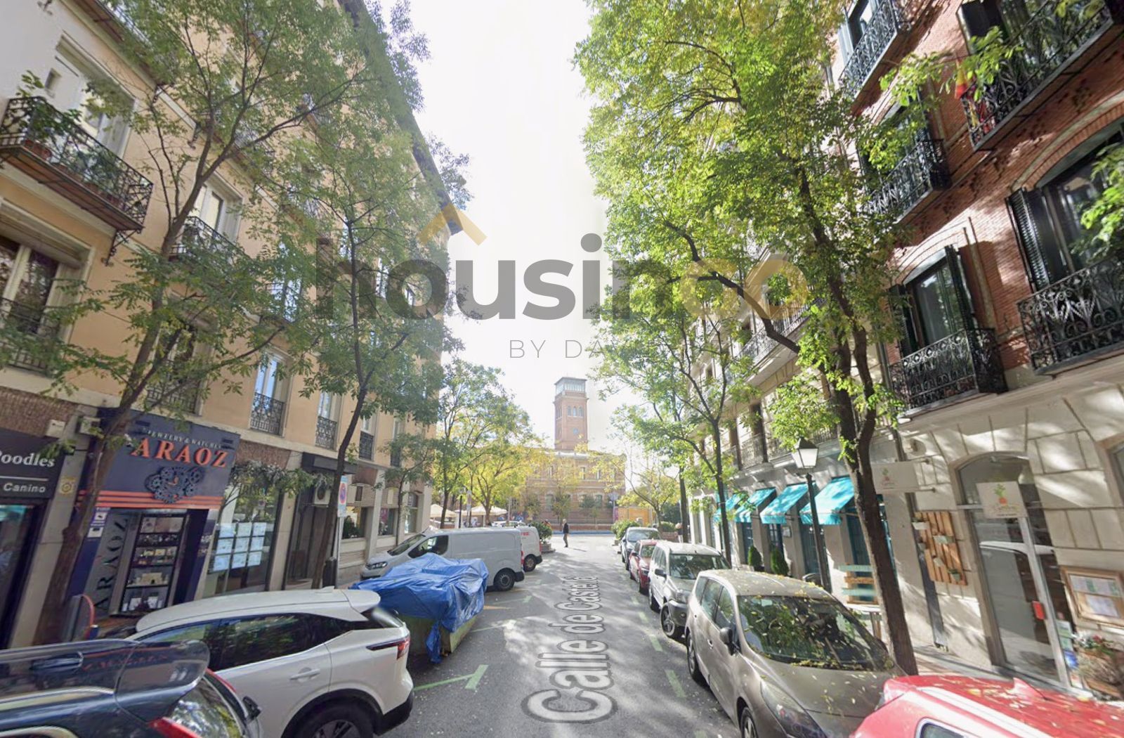 Vista exterior de Pis en venda en  Madrid Capital amb Aire condicionat i Moblat