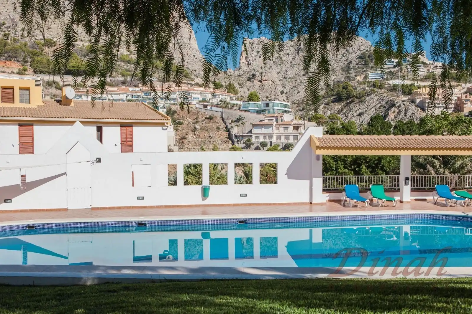 Piscina de Apartamento de alquiler en Altea con Aire acondicionado, Calefacción y Amueblado